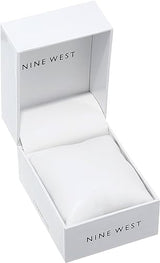 Nine West Women's Strap Watch- beige/gold (OPEN BOX)