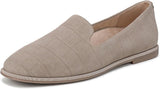 Vionic Women's Willa 2.0 Loafer/Moc Shoes - Cobblestone Suede Leather - Size 9W