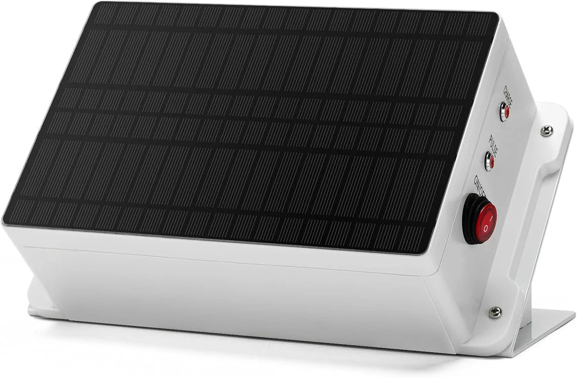 Briidea 5.6 Miles Solar Electric Fence Charger (HEFC-03 BR-101)-NEW