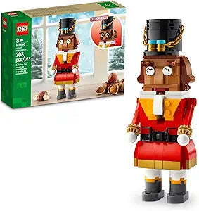 LEGO Nutcracker Christmas Decor - Building Toys for Kids, Boys & Girls, Ages 8+ - Nutcracker Decorations for Home - Gift Ideas for Christmas - Moveable Arms & Mouth - 40640(New Open Box)