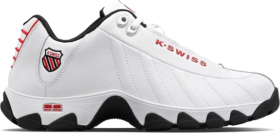 K-Swiss Men's ST329 CMF Sneaker, Wide Tennis Walking Shoes Leather Upper (Size: 13)