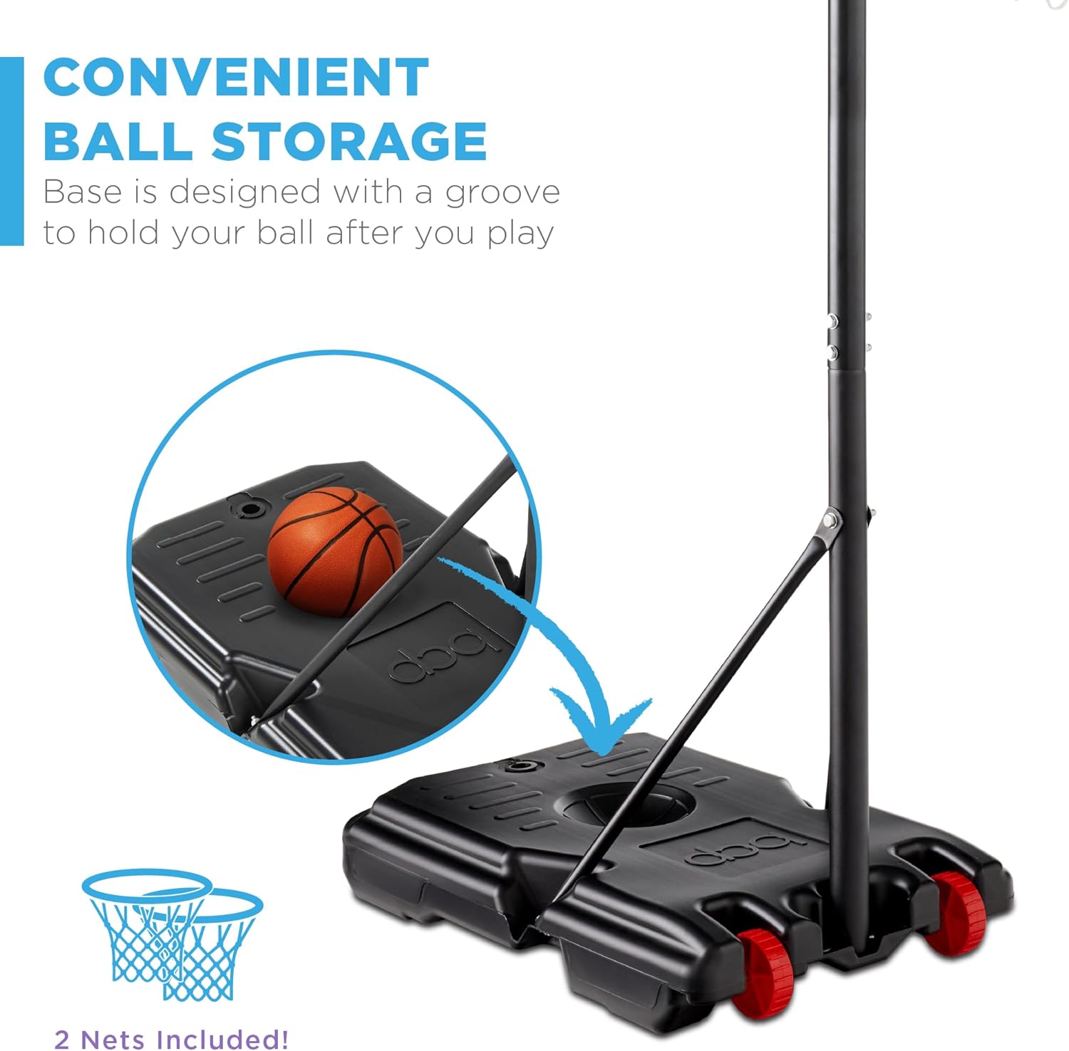 Best Choice Products Kids Height-Adjustable Basketball Hoop