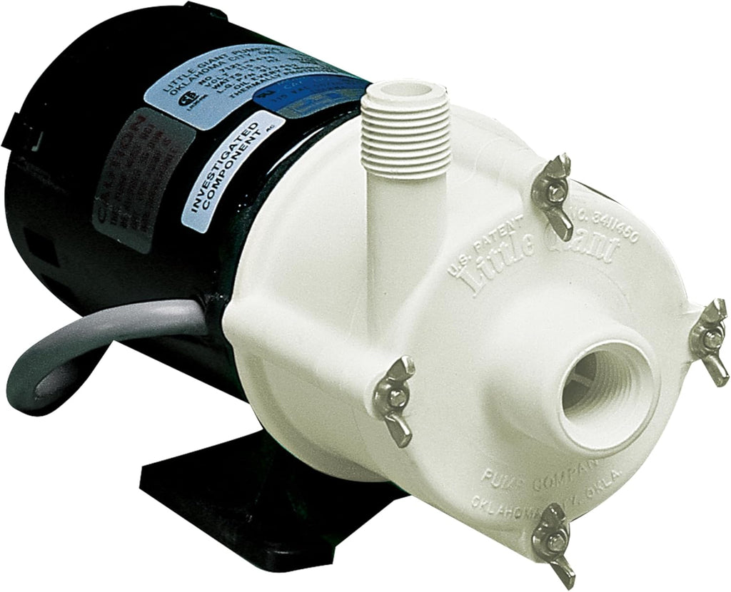 Little Giant 115 Volt, 1/25 HP, 510 GPH 2-MD-SC Non-Submersible Semi-Corrosive Chemical Magnetic Drive Pump