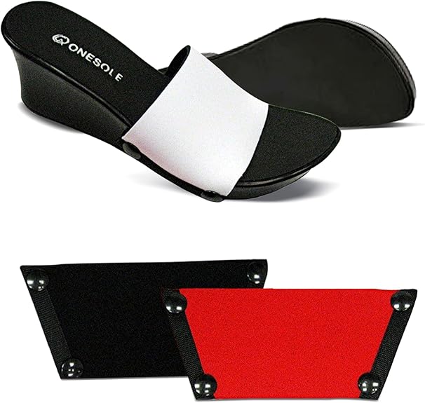 Onesole Shark Tank Special Shoe Set - Black/Red/White - Size: 9