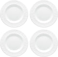 Lenox Opal Innocence Carved 4-Piece Accent Plate Set