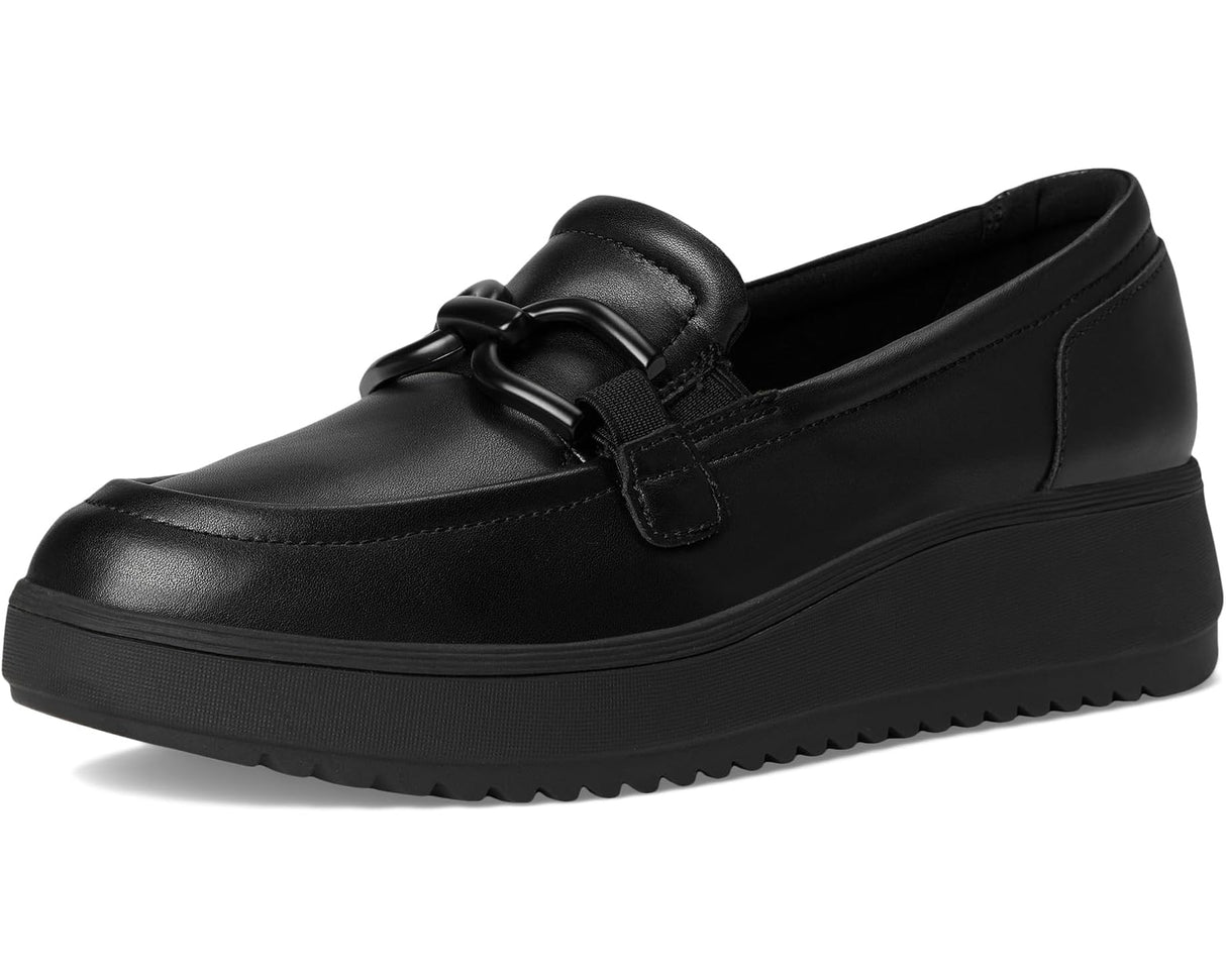 Clarks Zylah Top Black Leather Size: 7.5W