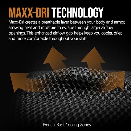 221B TACTICAL Maxx-Dri Vest 5.0 - Adjustable Ventilation Vest - 3XL/4XL