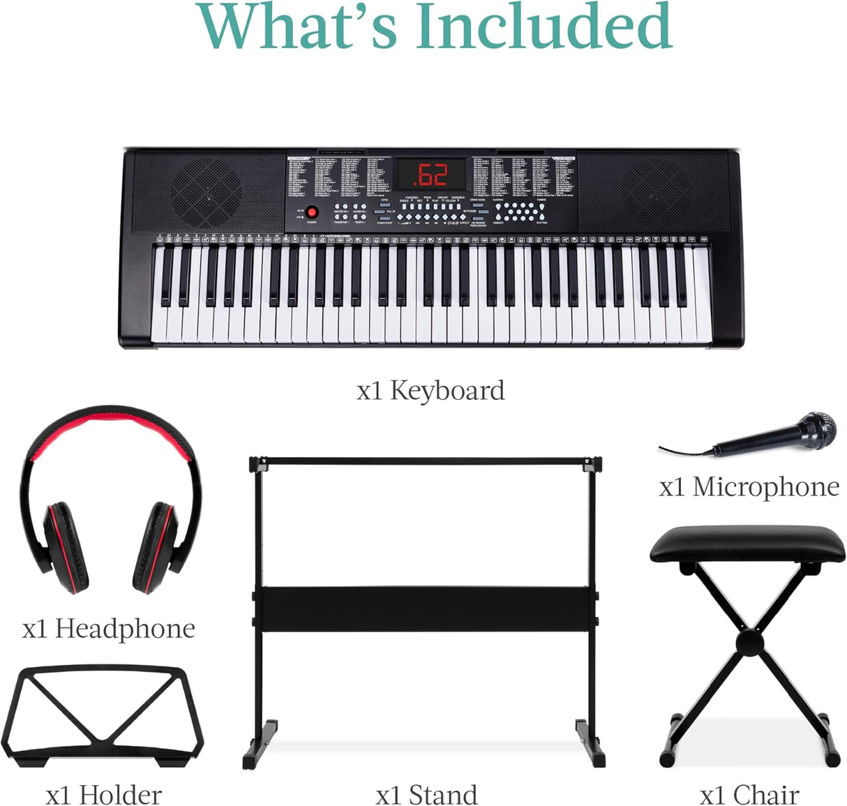 Best Choice Products 61-Key Electronic Keyboard Piano