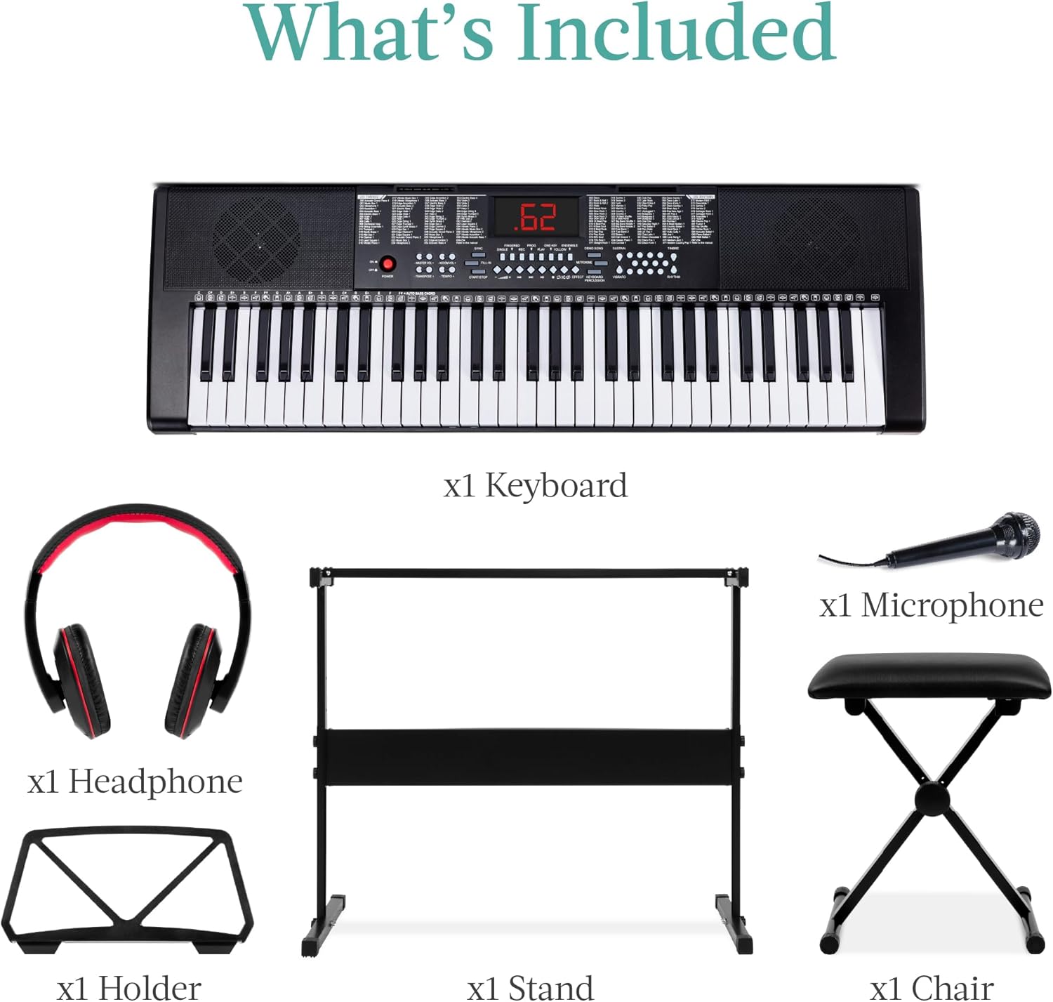 Best Choice Products 61-Key Electronic Keyboard Piano