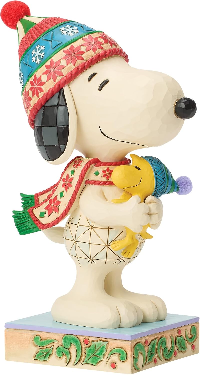 Jim Shore-Peanuts Snoopy/Woodstock "A Warm Embrace"