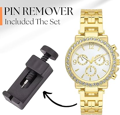 Ellizen Women's Wrist Watches- Bangle Watch and Bracelet Set | (NEW, OPEN BOX)