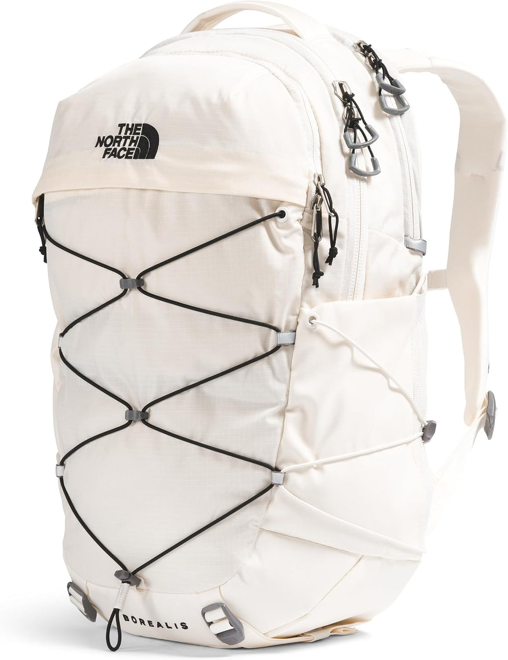 The North Face Women's Borealis Backpack, Gardenia Wht/Blk-NPF, OS