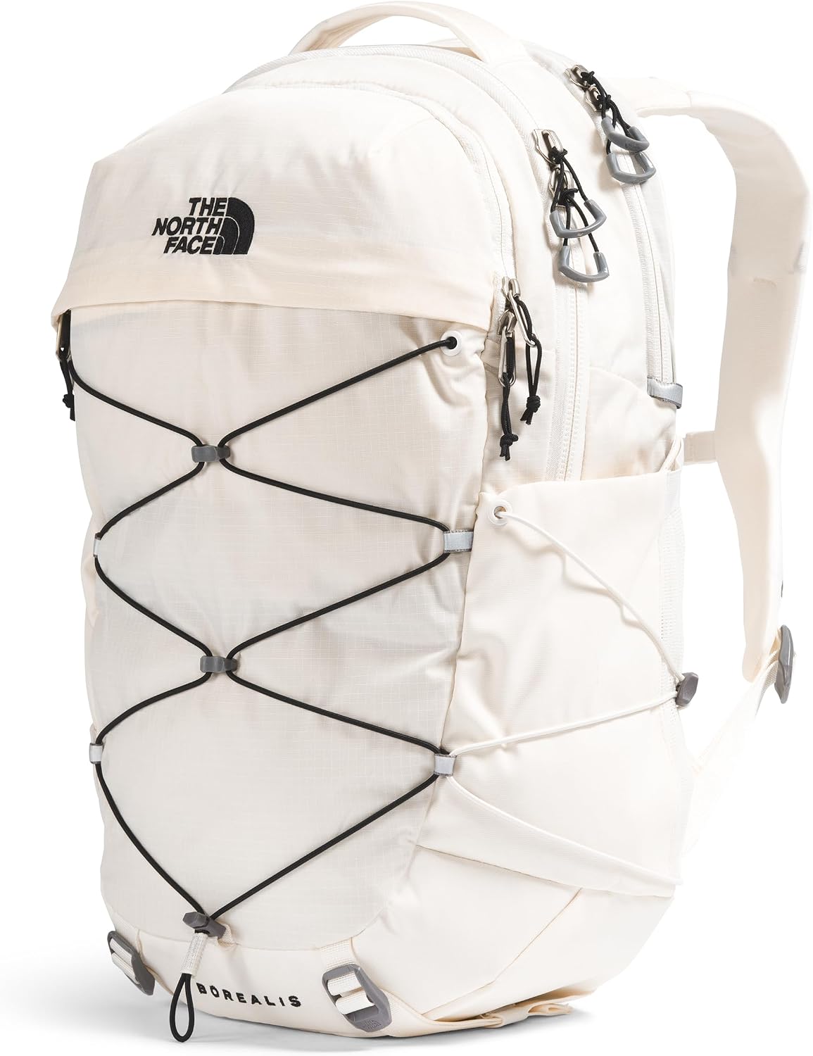 The North Face Women's Borealis Backpack, Gardenia Wht/Blk-NPF, OS