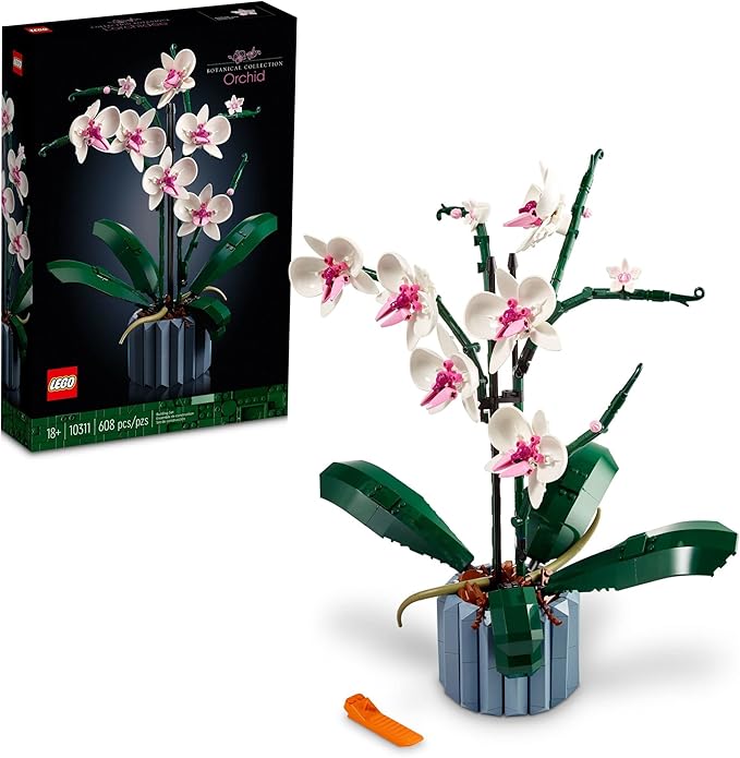 LEGO Icons Orchid Plant and Flowers Set 10311 (Please be advised that sets may be missing pieces or otherwise incomplete.)