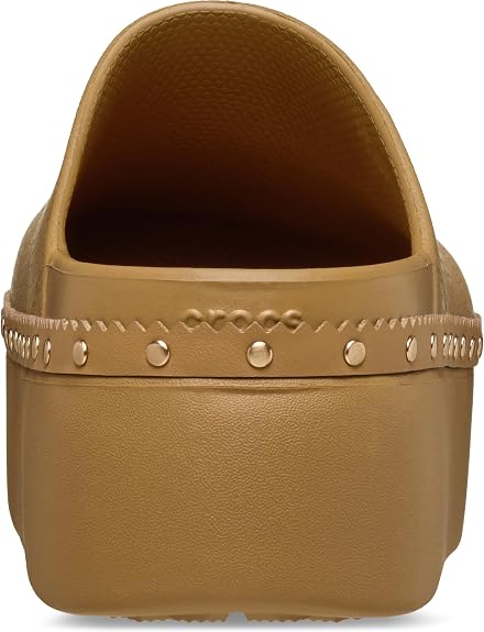 CROCS Women's Dylan Platform Clog in Umber - 9