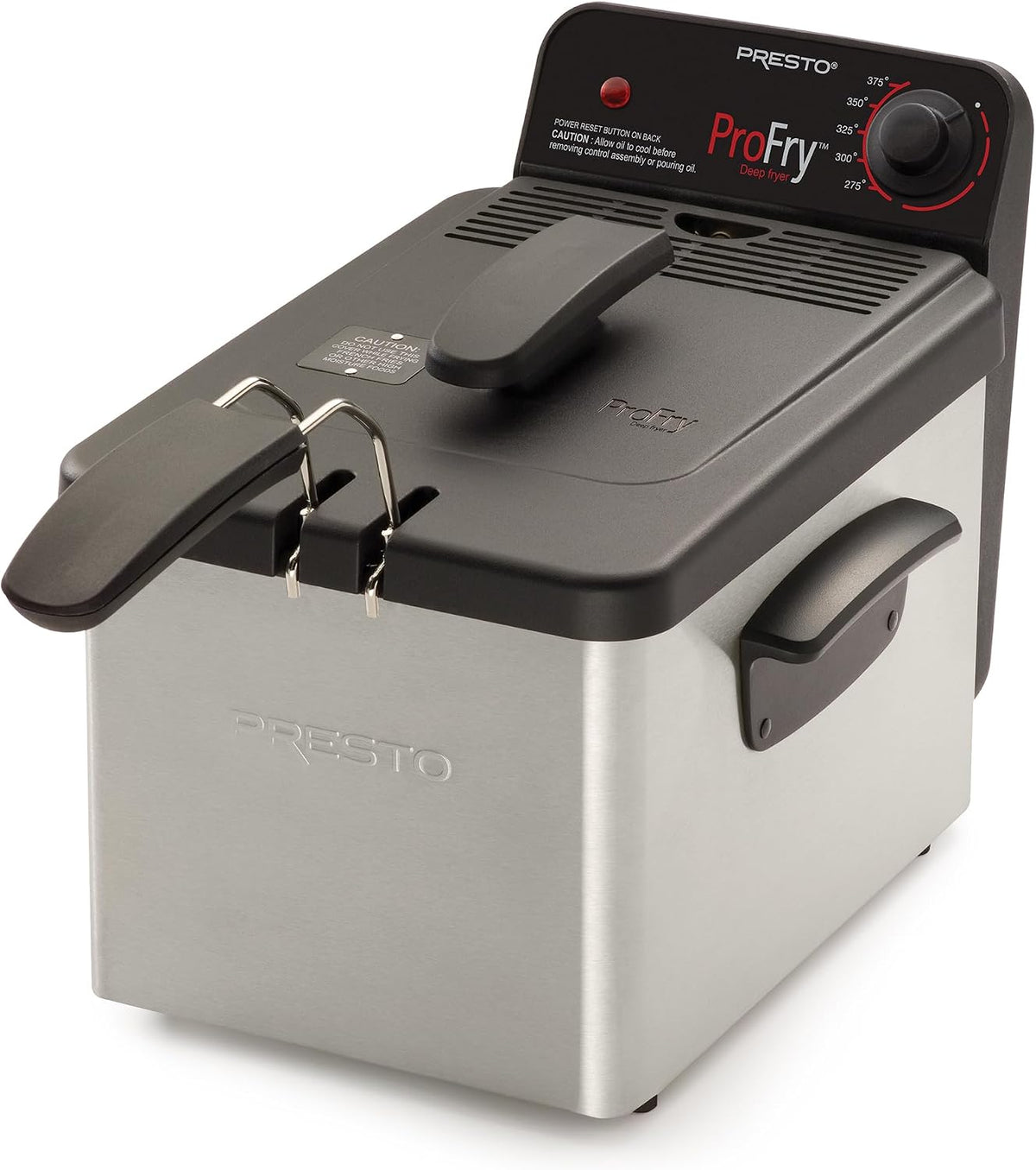 Presto 05461 Stainless Steel Pro Fry Immersion Element Deep Fryer