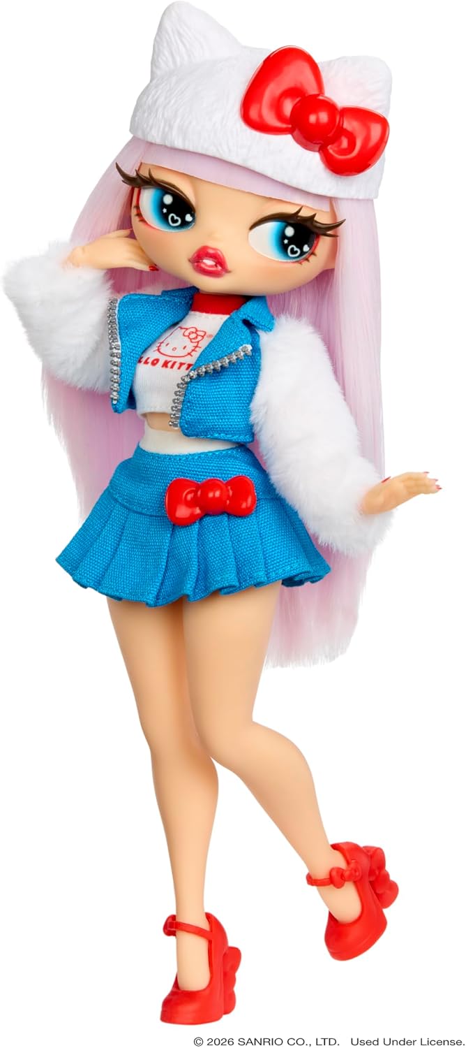 LOL Surprise OMG Loves Hello Kitty and Friends – Hello Kitty – Fashion Doll, Play & Display!