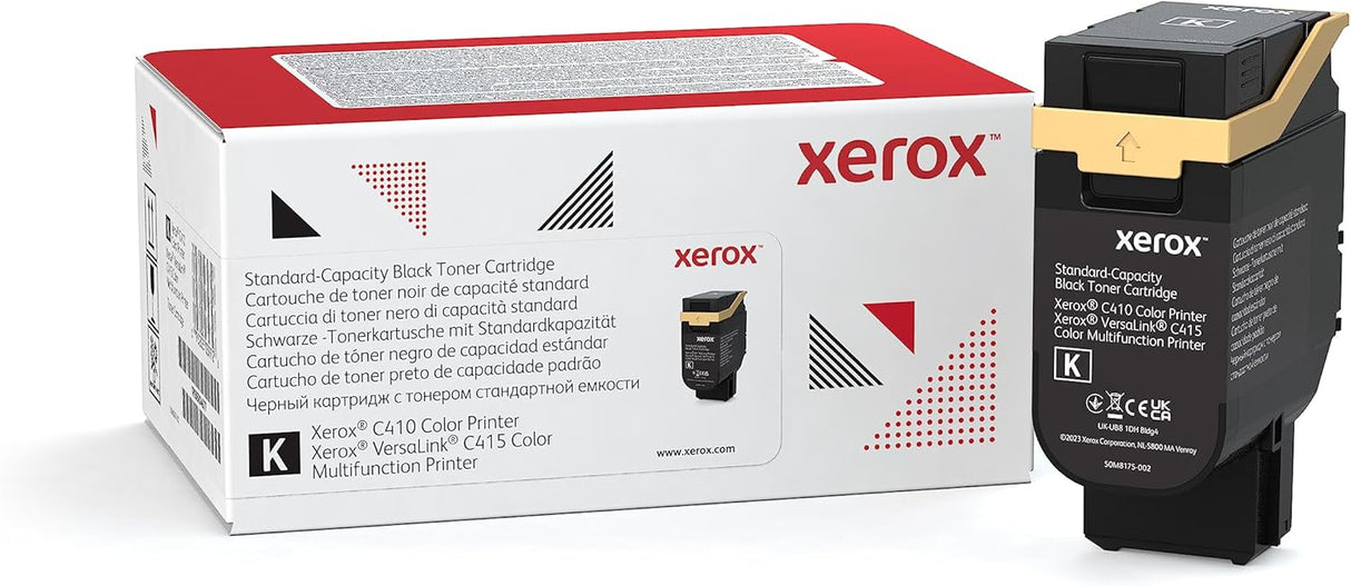 Xerox Genuine C410 Black Standard Capacity Toner Cartridge (2,400 Pages) -006R04677