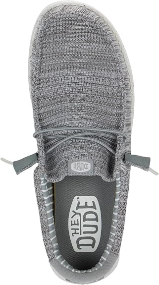 HEYDUDE Men's Wally Stretch Sox Slip On Loafer | Breathable Mesh Shoe (Size: 9)