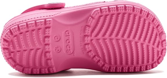 Crocs Unisex Kids Classic Clogs (Toddler) Pink Lemonade 7 Medium Toddler