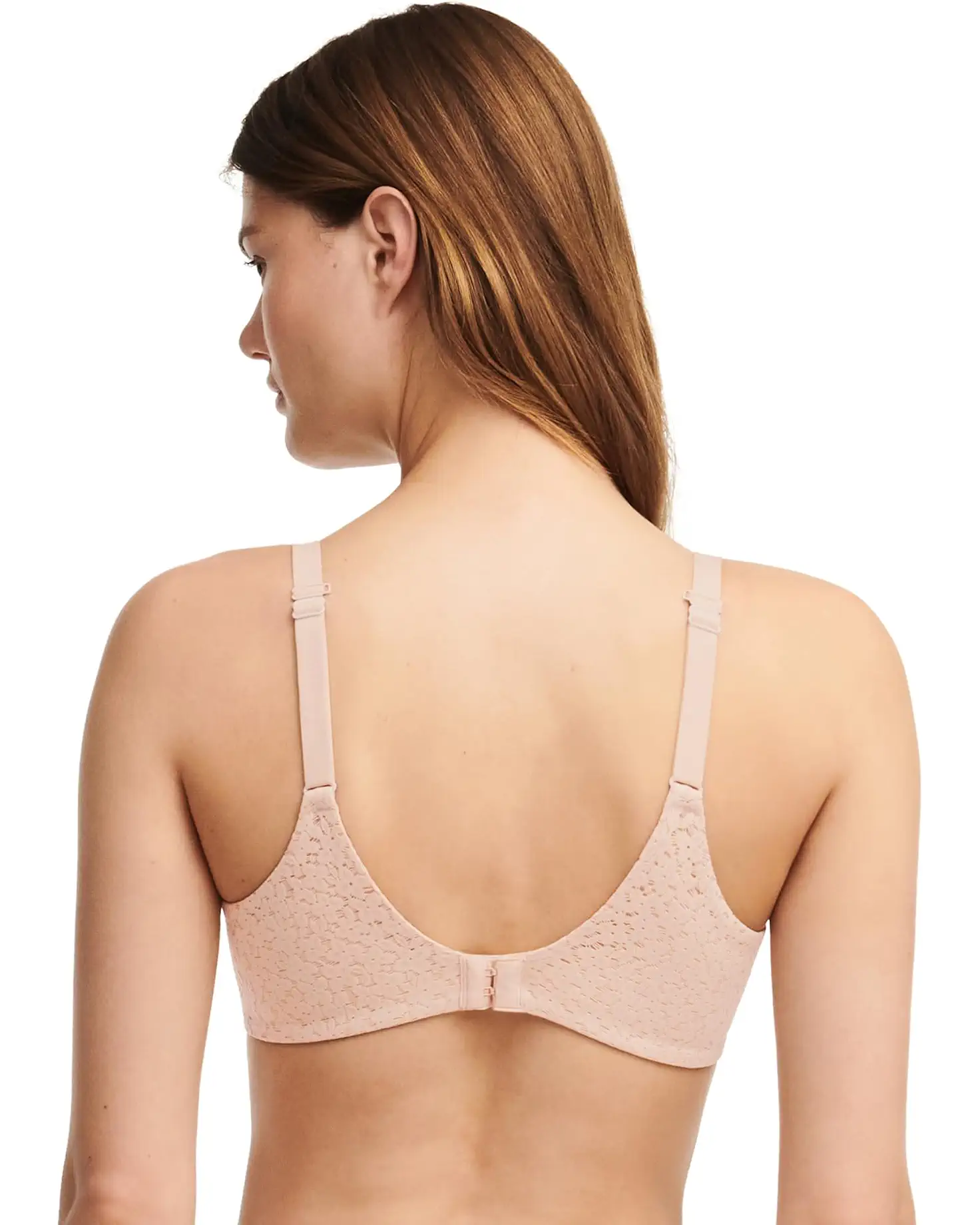 Chantelle Norah Open Neckline T-Shirt Bra (C13FN0-01N) - Nude - Size 32D