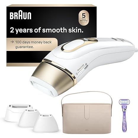 Braun Smart IPL, Silk·Expert Pro 5: at Home Laser Hair Removal