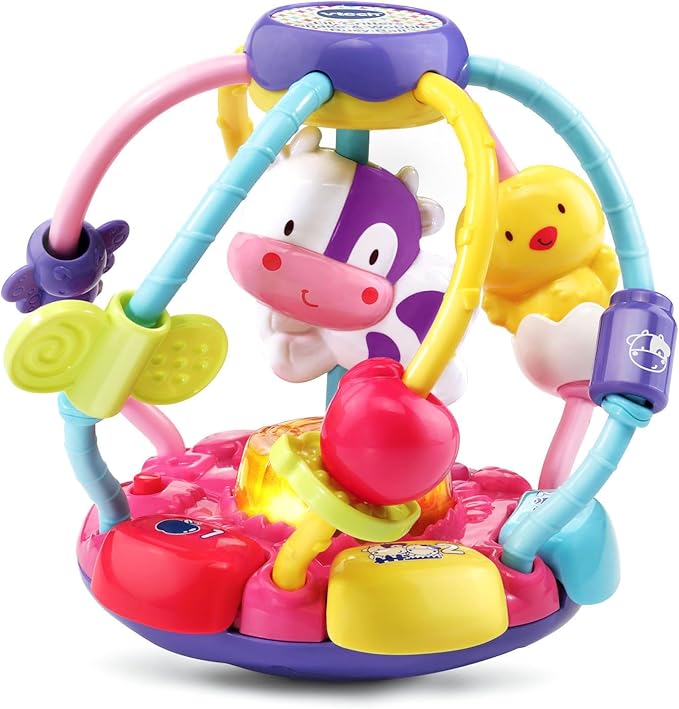 VTech Baby Lil' Critters Shake and Wobble Busy Ball Blue Toy Batteries Included(New Open Box)