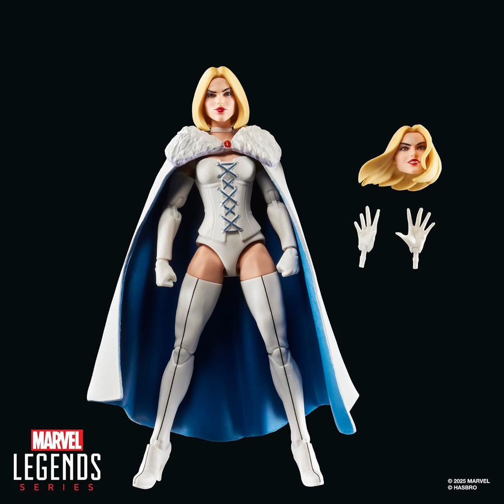 Marvel Legends Series Emma Frost 6-Inch Action Figure Toy - X-Men '97
