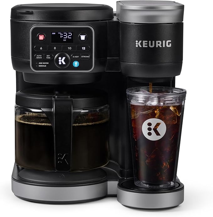 K-Duo Hot & Iced Coffee Maker (New, Open Box)