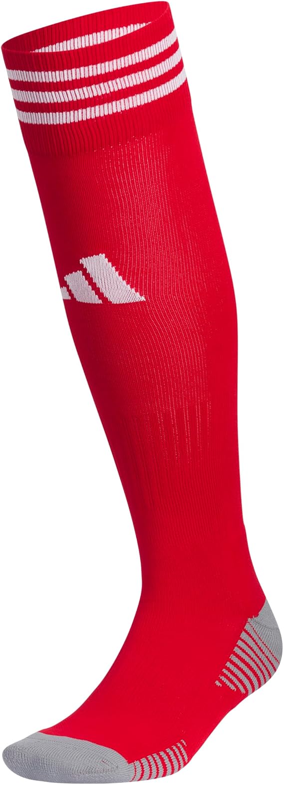 adidas Copa Zone Cushion Over-the-Calf Soccer Socks (1 Pair)- Team Power Red/White - Size M