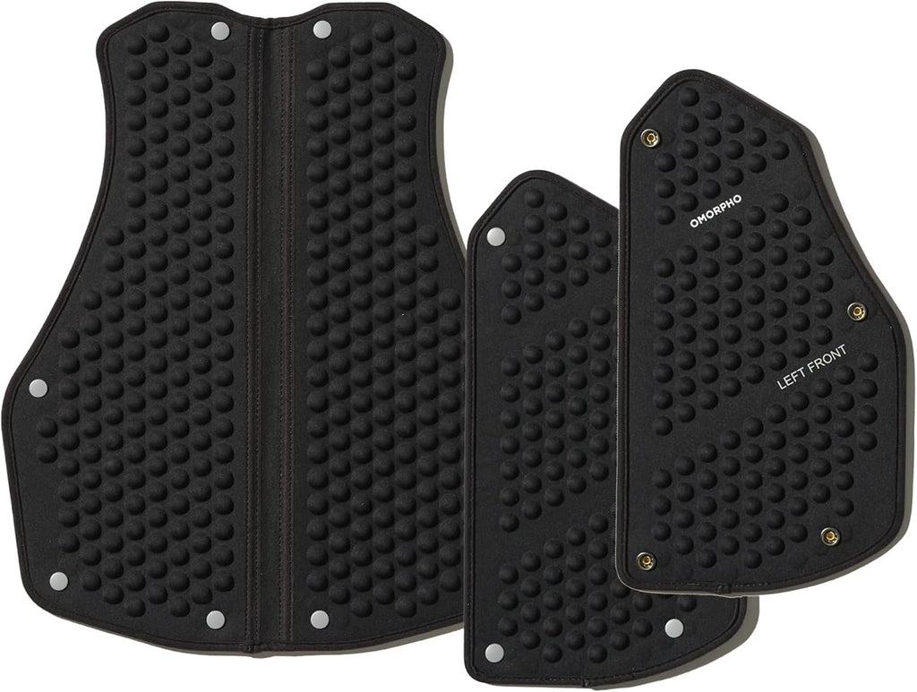 OMORPHO Men's G-Pack Adjustable Weight Inserts | Snap-In Panels for G-Vest Icon | Size L - XXL