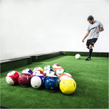 16 Pcs Billiard Snook Soccer Ball Football Full Set Gaint Snookball Snooker Street Game Sport Toy Poolball Footpool, Adult Outdoor Game Entertainment, 5.9inch