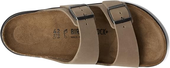 BIRKENSTOCK Men's Arizona Crosstown Sandal in Tobacco Brown - 11 Reg