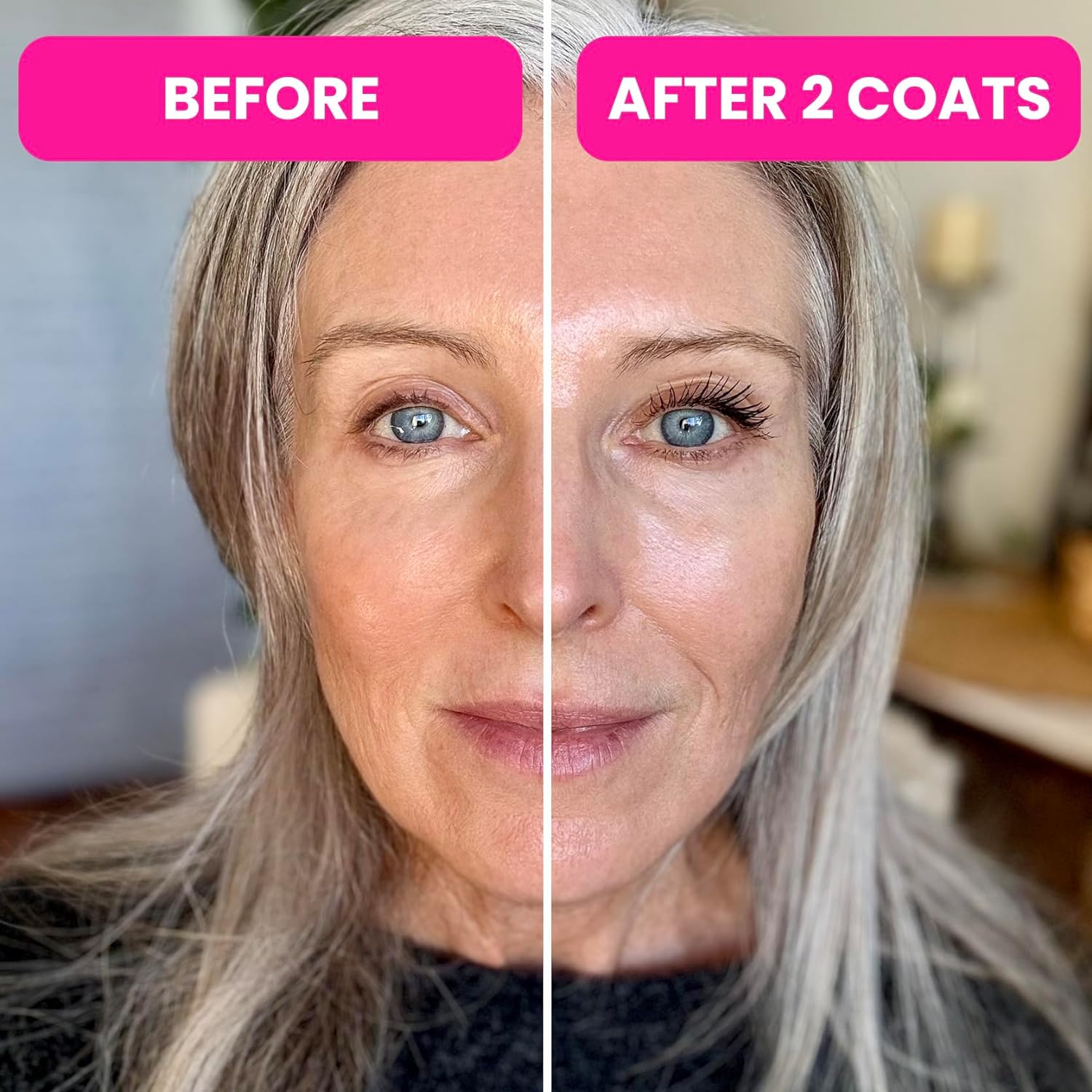 Prime Prometics PrimeLash Mascara for Older Woman (Emerald) | Volumizing, Incredible Length in 2 Coats, Long-Stay, Zero Clumps, Hypoallergenic