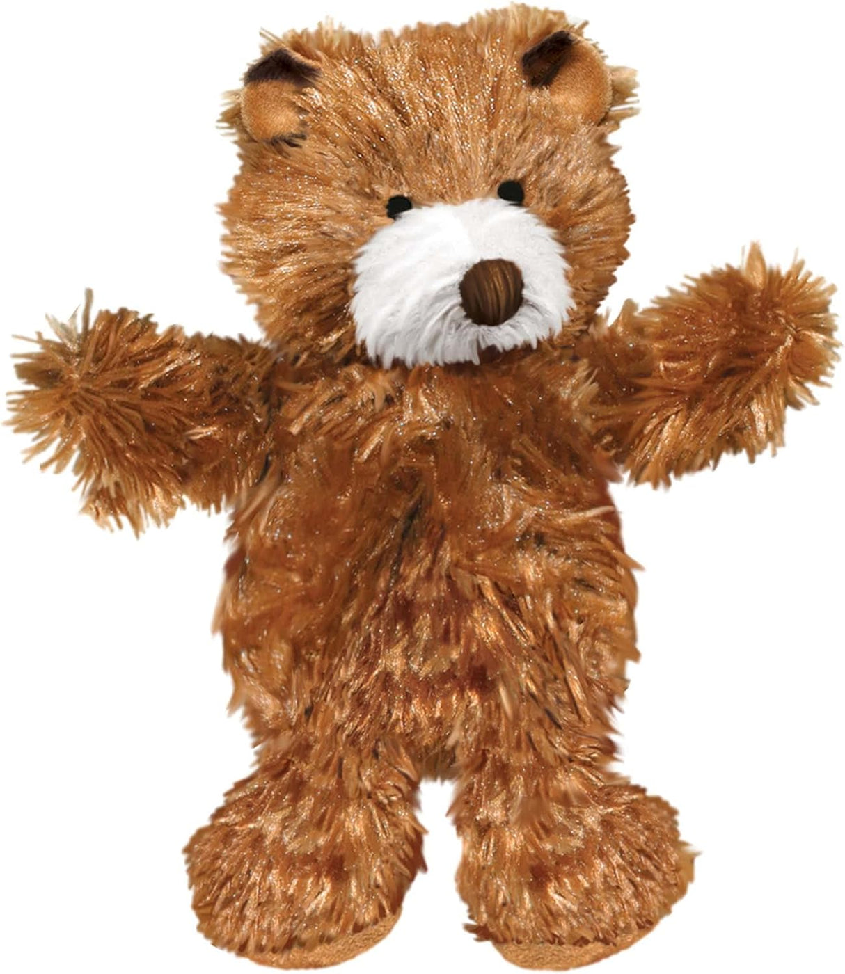 KONG - Plush, Low Stuffing Squeak Teddy Bear Dog Toy -Replacement Squeaker Included- For X-Small Dogs