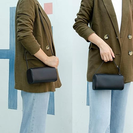 Premium Full-Grained Leather Crossbody Purses for Women, Hobo Bags for Women Crossbody with Adjustable Strap