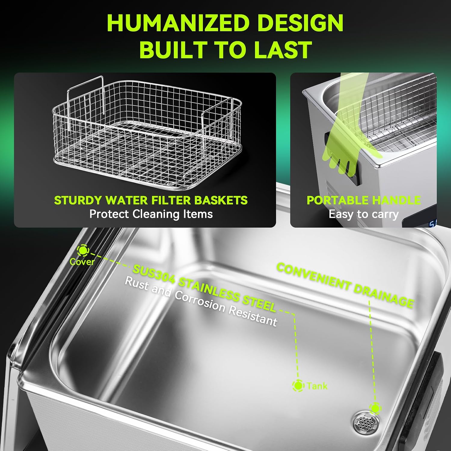 MNTNCO Ultrasonic Cleaner - 15L