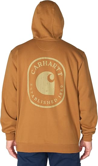 Carhartt Men's Paxton 1889 Graphic Sweatshirt - Carhartt Brown - 3XL