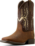 Ariat Kids Driftwood Wide Square Toe Western Boots (Size: 6)