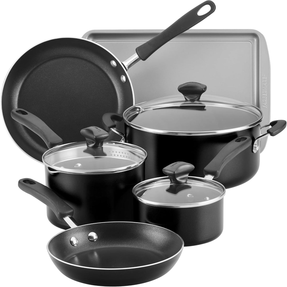 Red's Farberware 15 pcs set