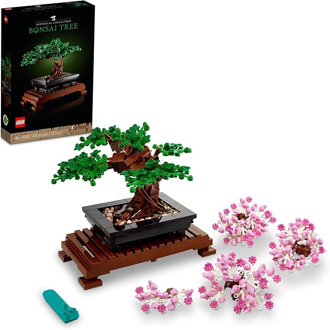 LEGO Icons Bonsai Tree Home Décor Set  10281 (Please be advised that sets may be missing pieces or otherwise incomplete.)