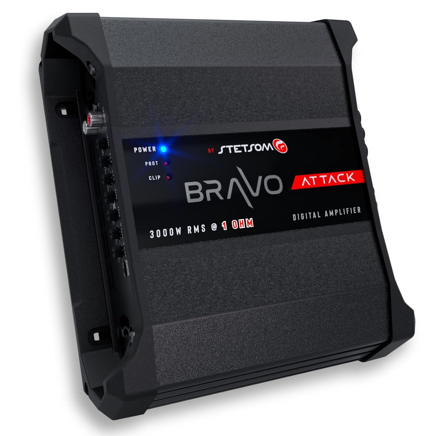 Stetsom Bravo Attack 3000 , 1 Ohm Mono Car Amplifier