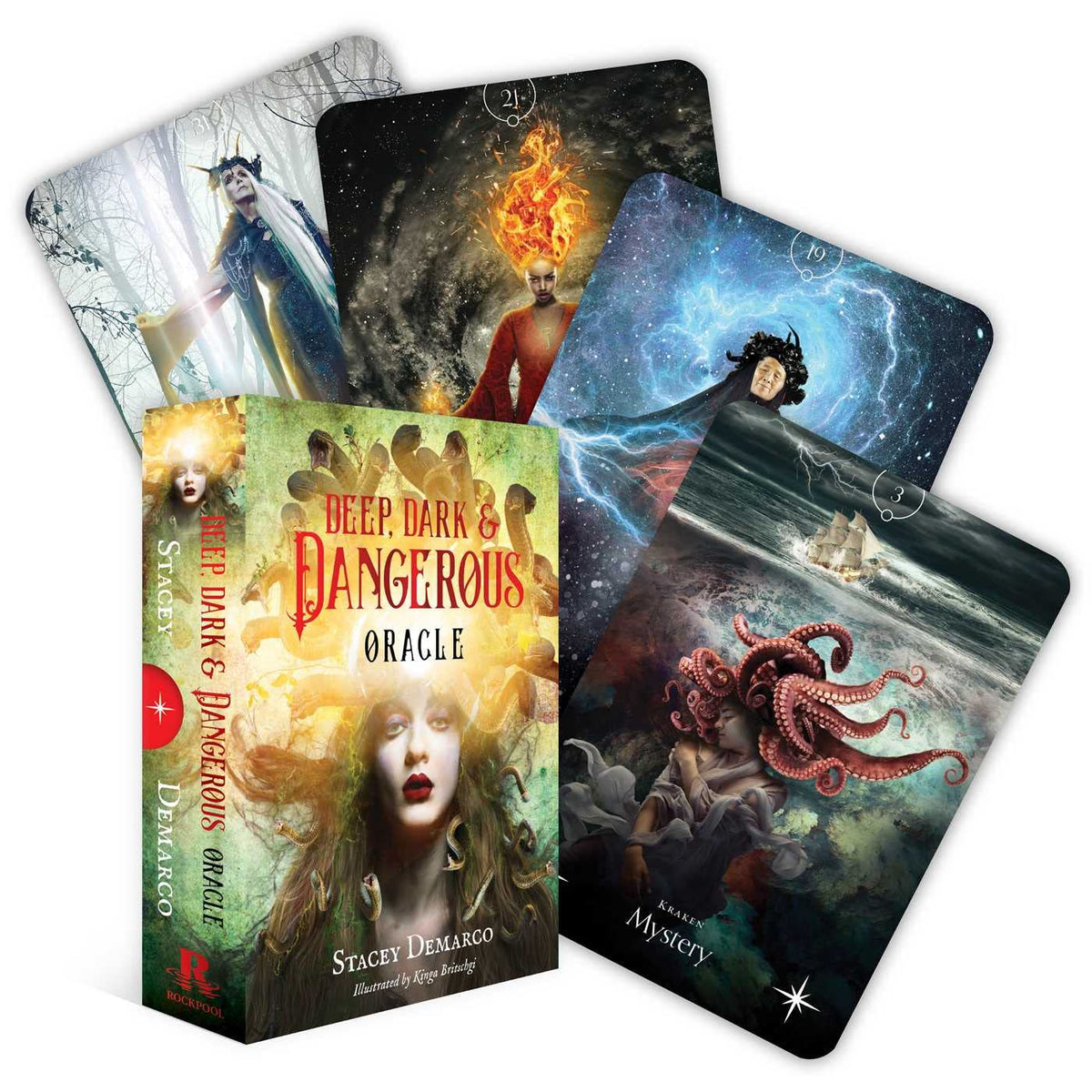Deep Dark & Dangerous: The Oracle of the Beautiful Darkness (Rockpool Oracle)