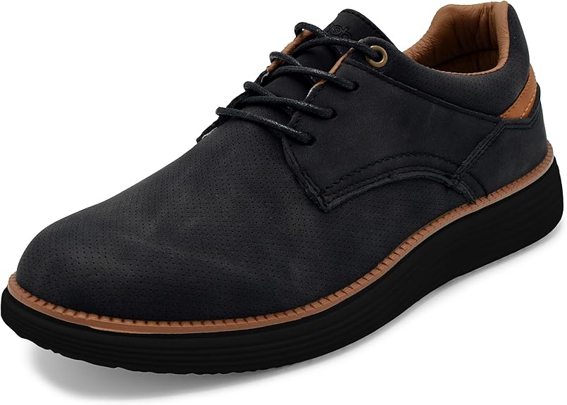 AKADEMIKS Men's Dayton Oxford, Comfortable Footwear for Formal and Casual Wear Size: 8