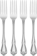 Oneida True Rose Dinner Forks, silver set of 4