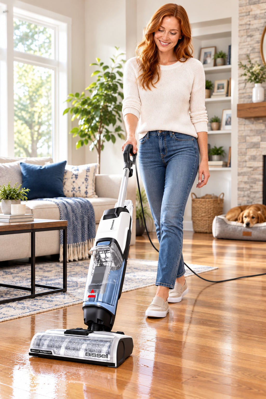 Bissell CrossWave Edge Zero-Gap Wet Dry Vacuum Mop, 4111A