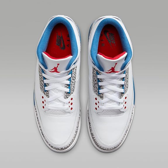 Air Jordan 3 Retro True Blue Men's Shoe's (Size: 9.5)