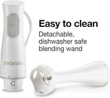 Proctor Silex Electric Immersion Blender with Detachable Dishwasher Safe Blending Wand - 59739