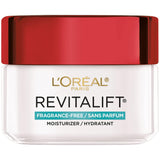 L’Oreal Paris Revitalift Anti Aging Face and Neck Cream, Smoothing and Firming Moisturizer for 24HR Hydration, Fragrance Free, 1.7 Oz
