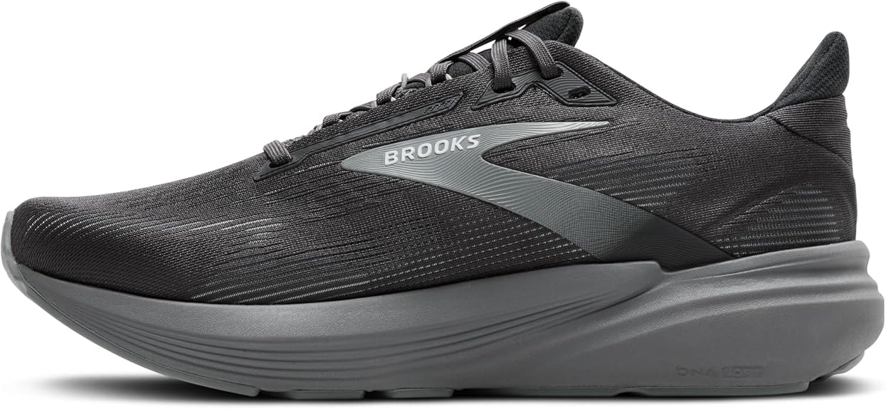 Brooks Men’s Revel 8 Neutral Running & Walking Shoe - Primer Grey/Blackened Pearl - 10W/2E